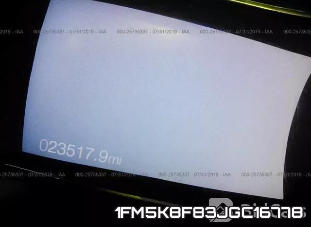 1FM5K8F83JGC16778 фото 8