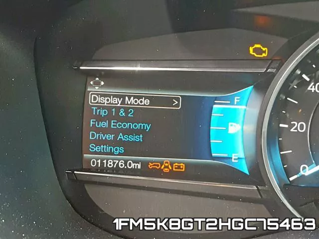 1FM5K8GT2HGC75463 фото 9