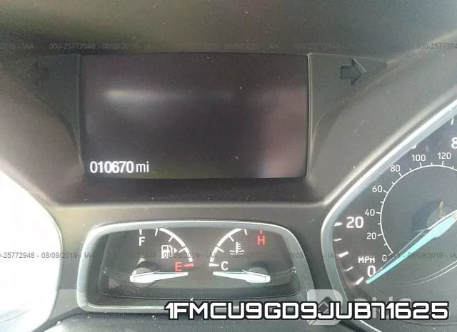1FMCU9GD9JUB71625 фото 8