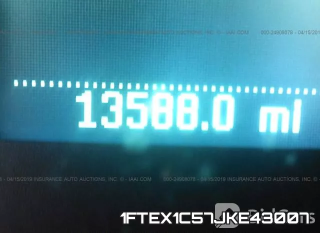 1FTEX1C57JKE43007 фото 8