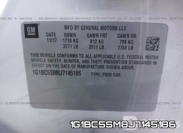 1G1BC5SM8J7145186 фото 10