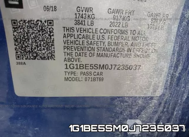 1G1BE5SM0J7235037 фото 10