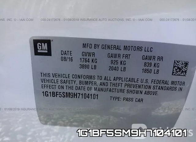1G1BF5SM9H7104101 фото 10