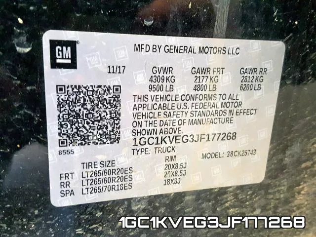 1GC1KVEG3JF177268 фото 2
