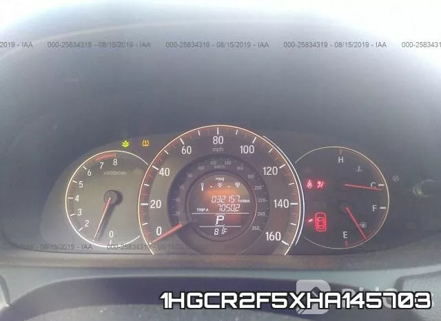 1HGCR2F5XHA145703 фото 8