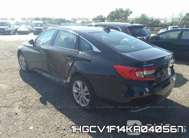 1HGCV1F14KA040567 фото 4