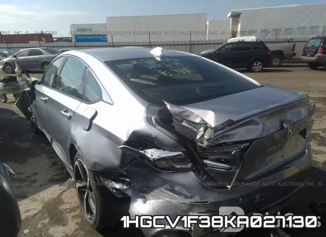 1HGCV1F38KA027130 фото 4