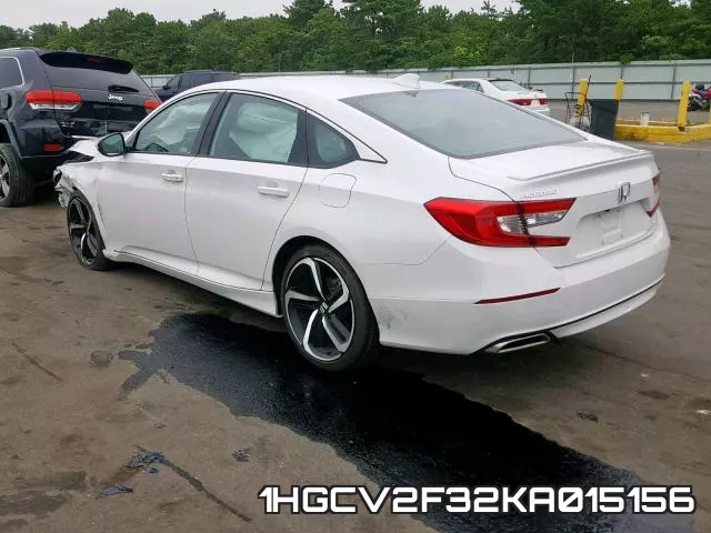 1HGCV2F32KA015156 фото 4