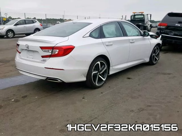 1HGCV2F32KA015156 фото 5