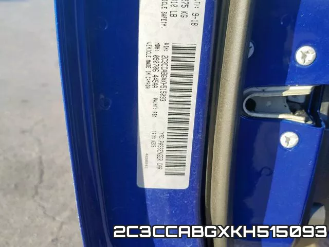 2C3CCABGXKH515093 фото 2