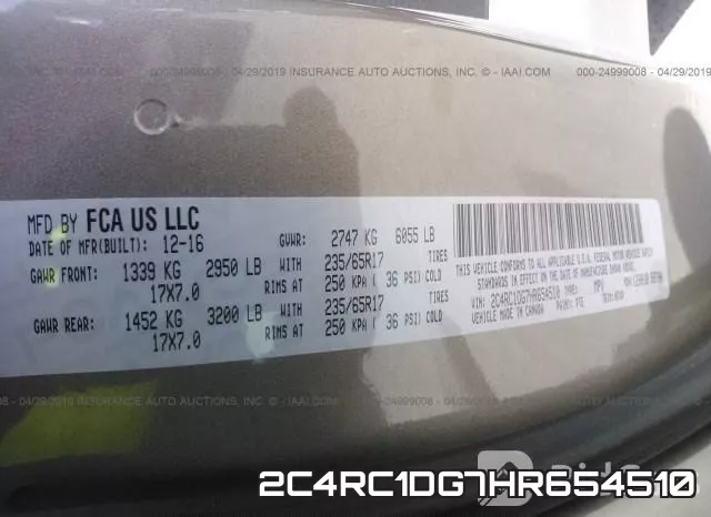 2C4RC1DG7HR654510 фото 10