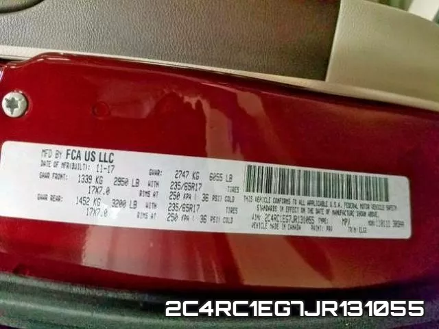 2C4RC1EG7JR131055 фото 2
