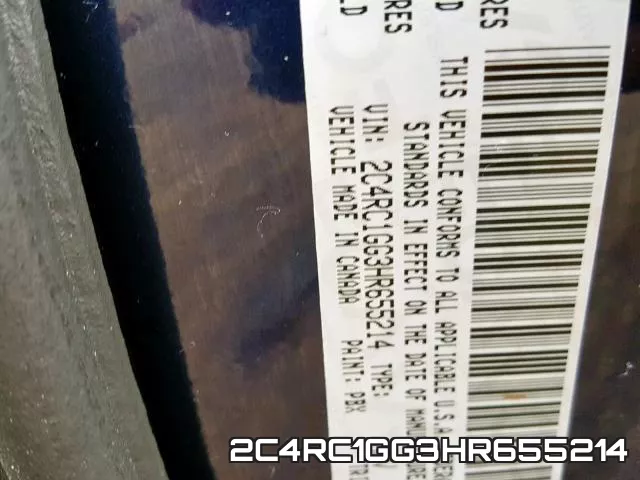 2C4RC1GG3HR655214 фото 2