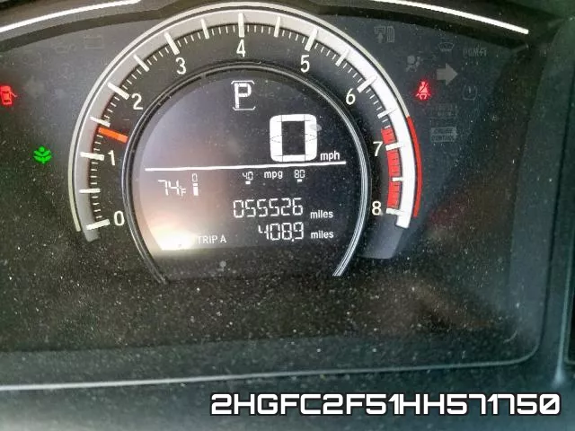 2HGFC2F51HH571750 фото 9