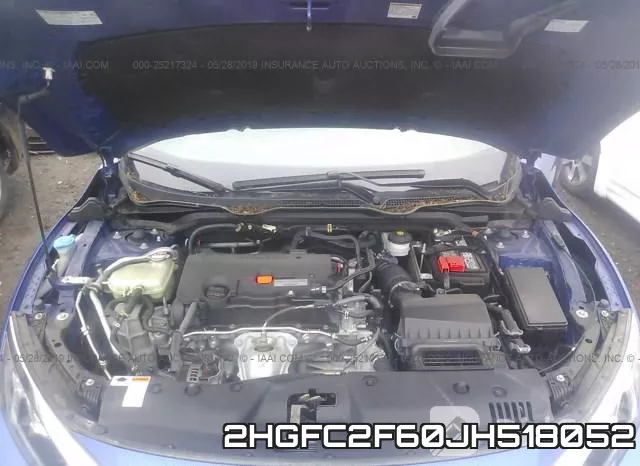 2HGFC2F60JH518052 фото 2