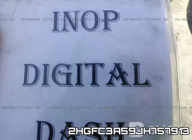 2HGFC3A59JH757913 фото 8