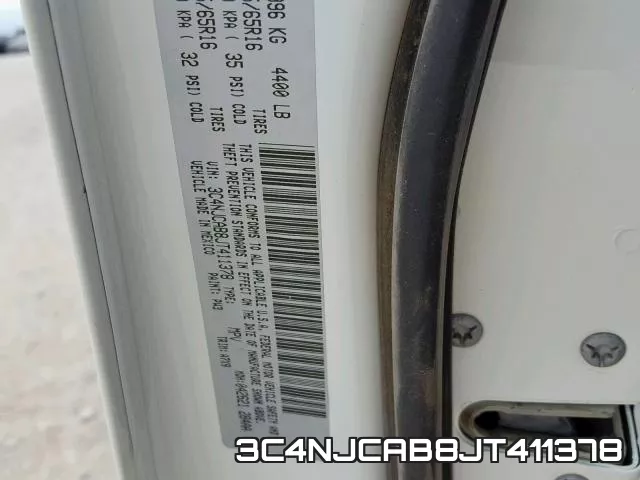 3C4NJCAB8JT411378 фото 2