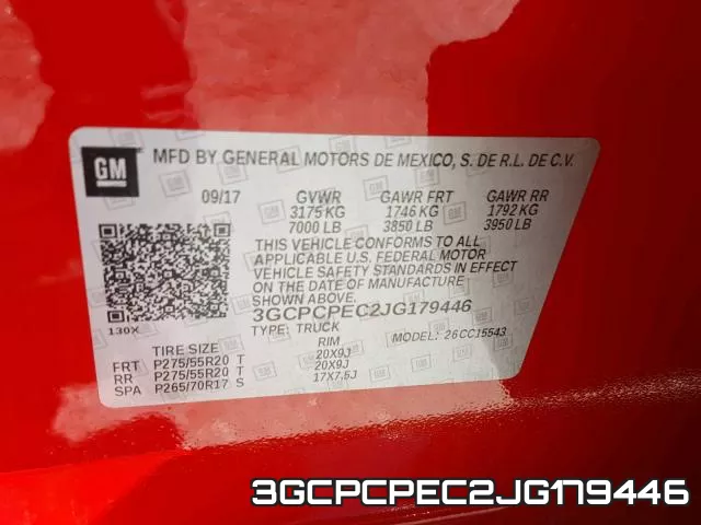 3GCPCPEC2JG179446 фото 2