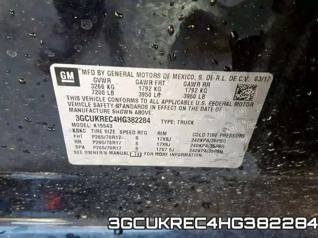 3GCUKREC4HG382284 фото 2