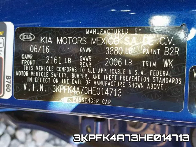 3KPFK4A73HE014713 фото 2
