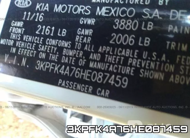 3KPFK4A76HE087459 фото 10