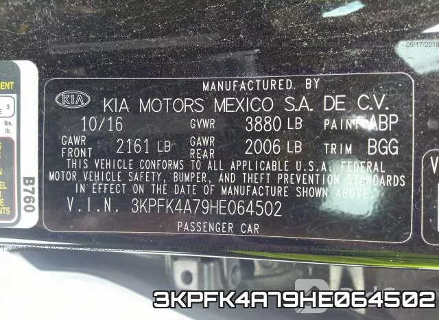 3KPFK4A79HE064502 фото 10
