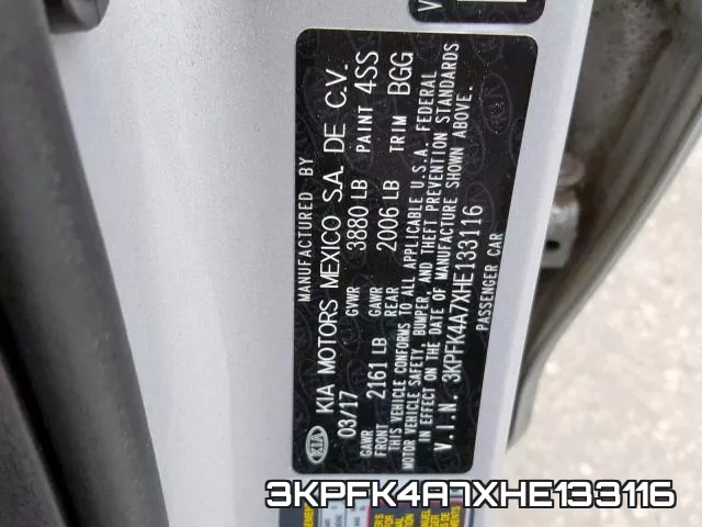 3KPFK4A7XHE133116 фото 2