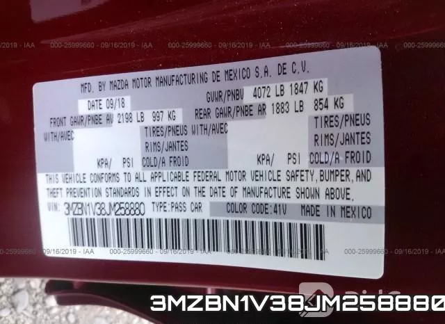 3MZBN1V38JM258880 фото 10