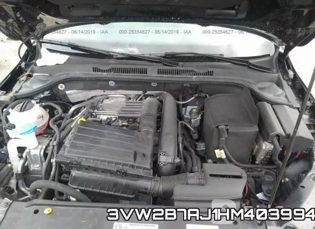3VW2B7AJ1HM403994 фото 2