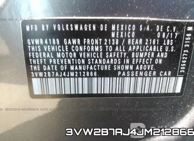 3VW2B7AJ4JM212866 фото 10