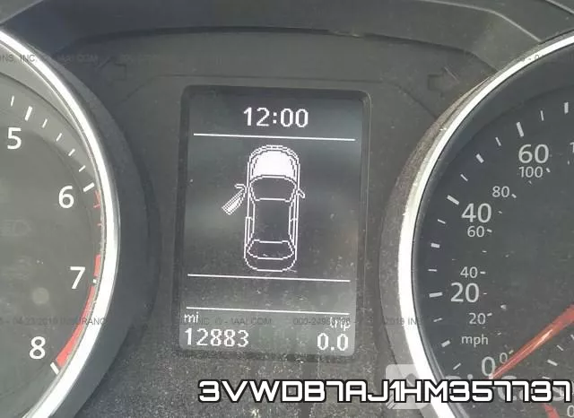 3VWDB7AJ1HM357737 фото 8