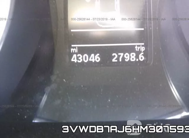 3VWDB7AJ6HM307593 фото 8
