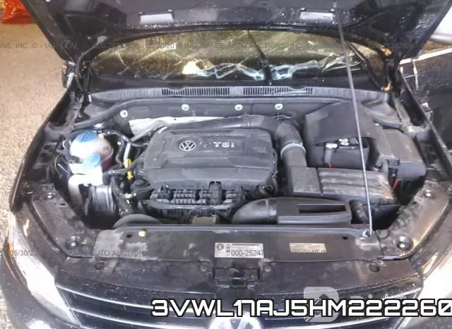 3VWL17AJ5HM222260 фото 2