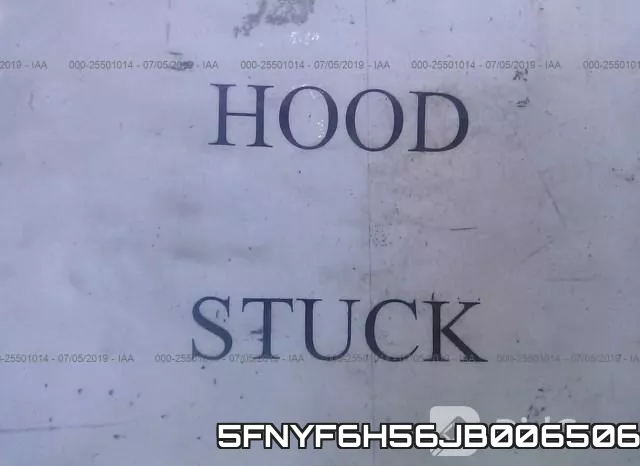 5FNYF6H56JB006506 фото 2