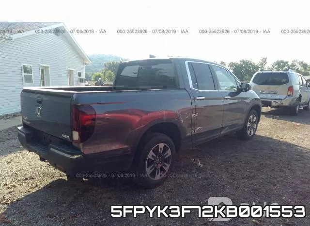 5FPYK3F72KB001553 фото 5