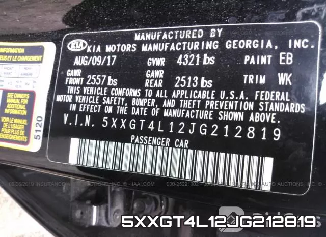 5XXGT4L12JG212819 фото 10