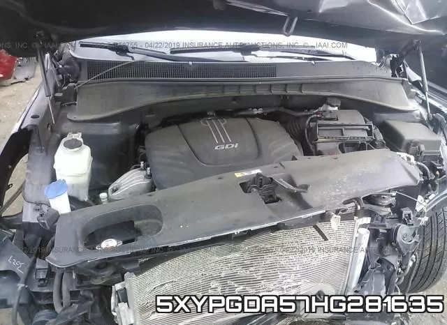 5XYPGDA57HG281635 фото 2