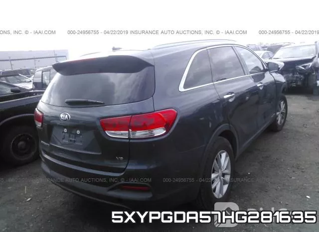 5XYPGDA57HG281635 фото 5