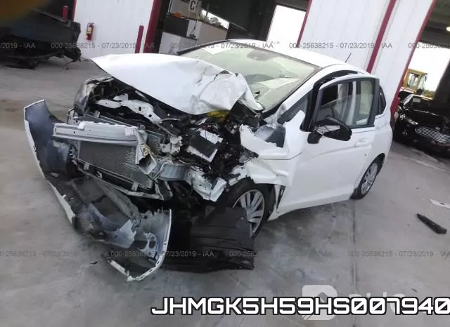 JHMGK5H59HS007940 фото 3
