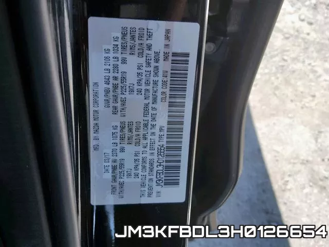 JM3KFBDL3H0126654 фото 2