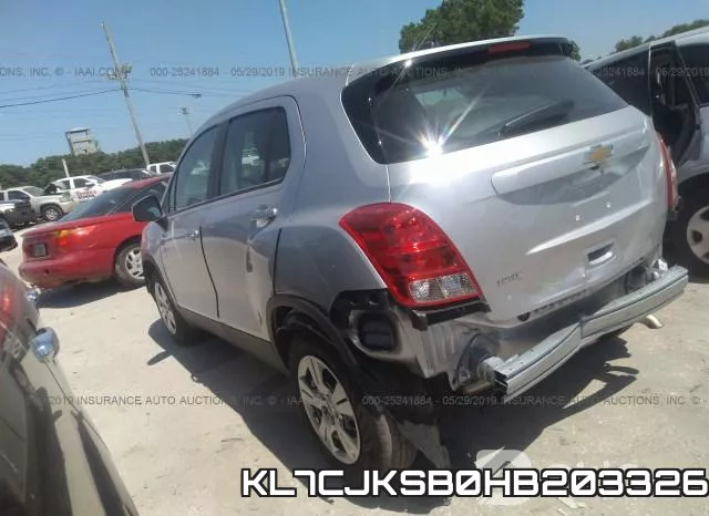 KL7CJKSB0HB203326 фото 4