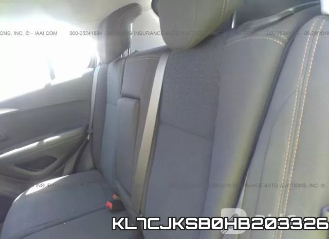 KL7CJKSB0HB203326 фото 9