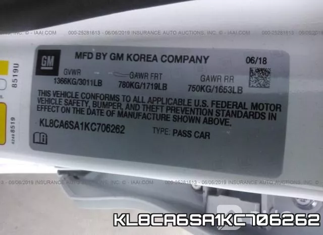 KL8CA6SA1KC706262 фото 10