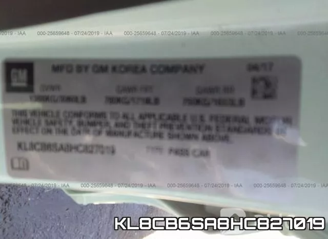 KL8CB6SA8HC827019 фото 10