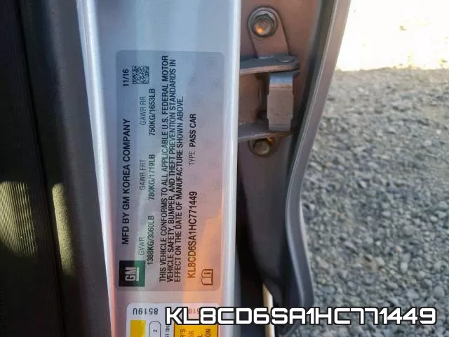 KL8CD6SA1HC771449 фото 2