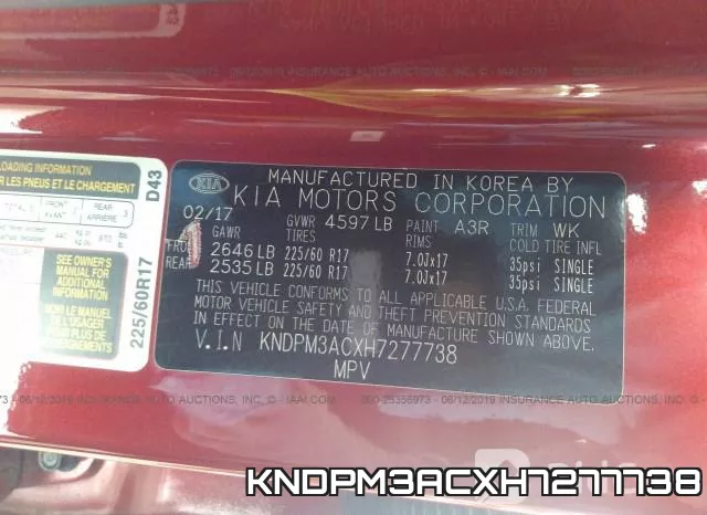 KNDPM3ACXH7277738 фото 10