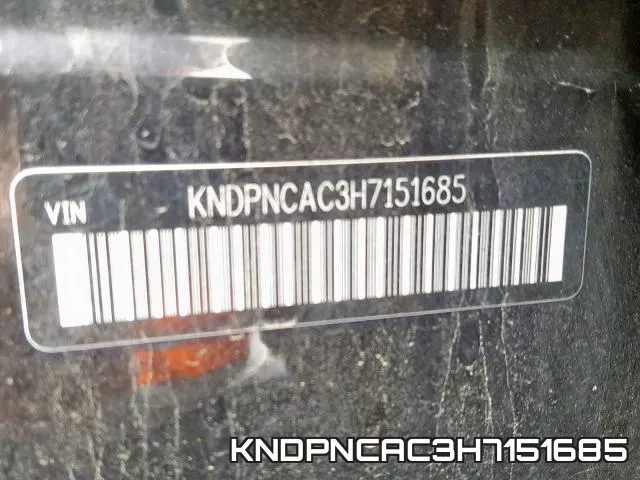 KNDPNCAC3H7151685 фото 2