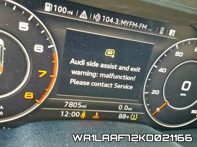 WA1LAAF72KD021166 фото 9