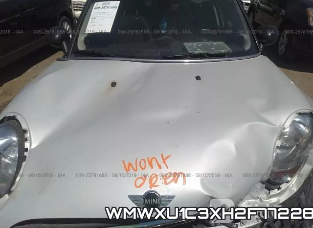 WMWXU1C3XH2F77228 фото 2