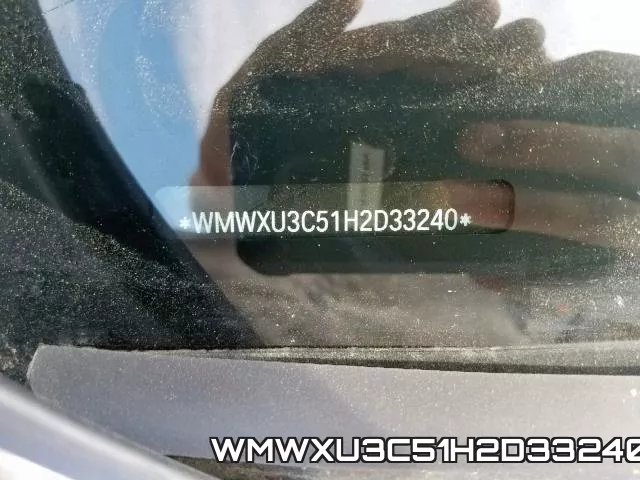 WMWXU3C51H2D33240 фото 2